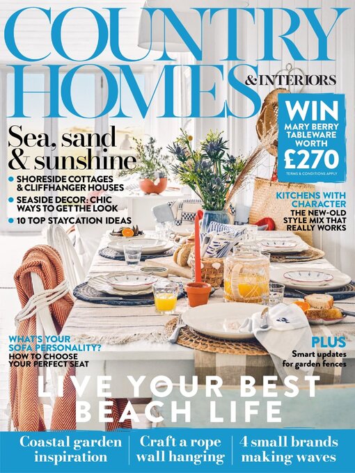 Cover image for Country Homes & Interiors